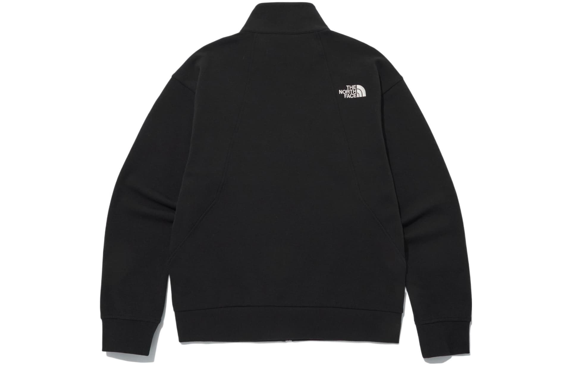 Куртка The North Face Logo Embroidered Zip Jacket Black - изображение 2