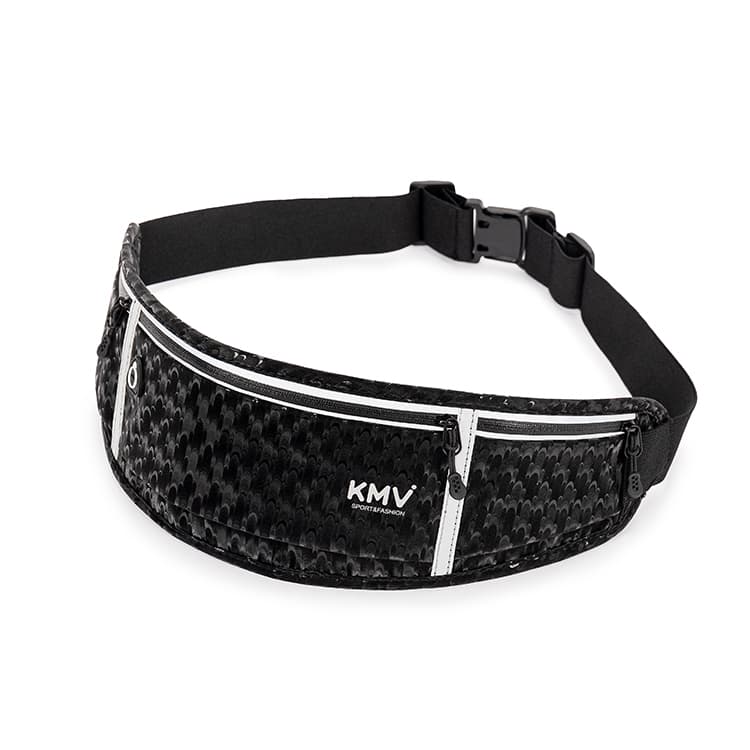 Поясная сумка KMV Running Waist Bag Silver/Black - изображение 4