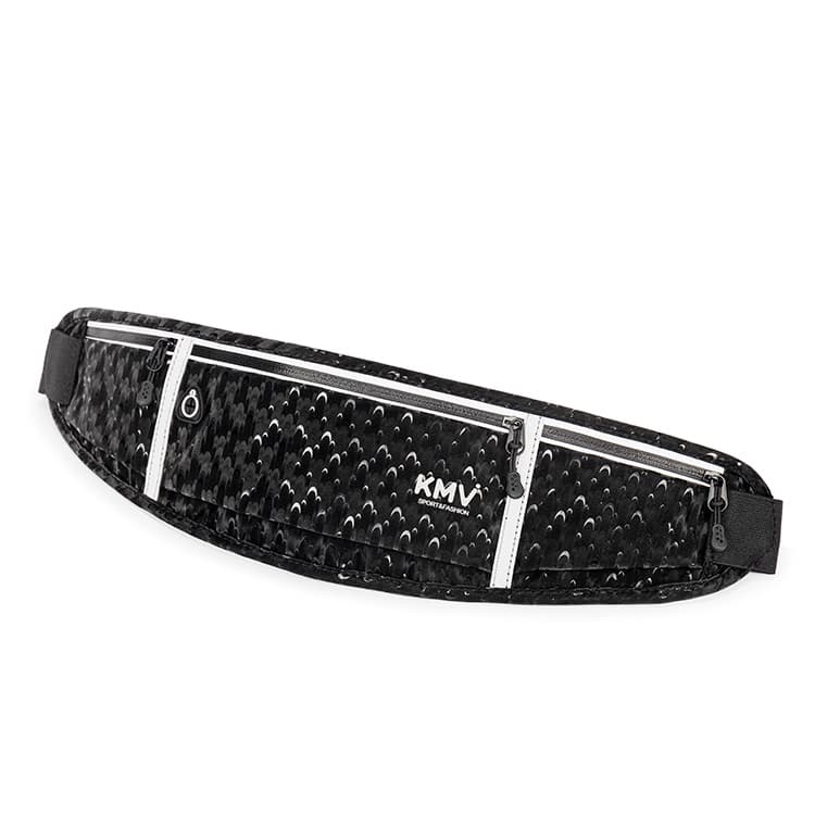Поясная сумка KMV Running Waist Bag Silver/Black - изображение 3
