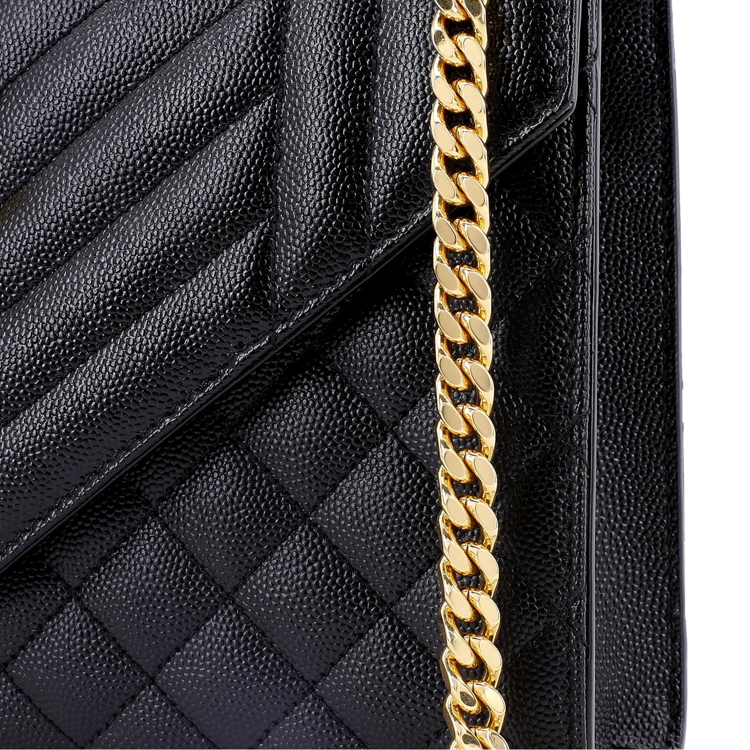 Сумка через плечо Saint Laurent Envelope Bag Black - изображение 6