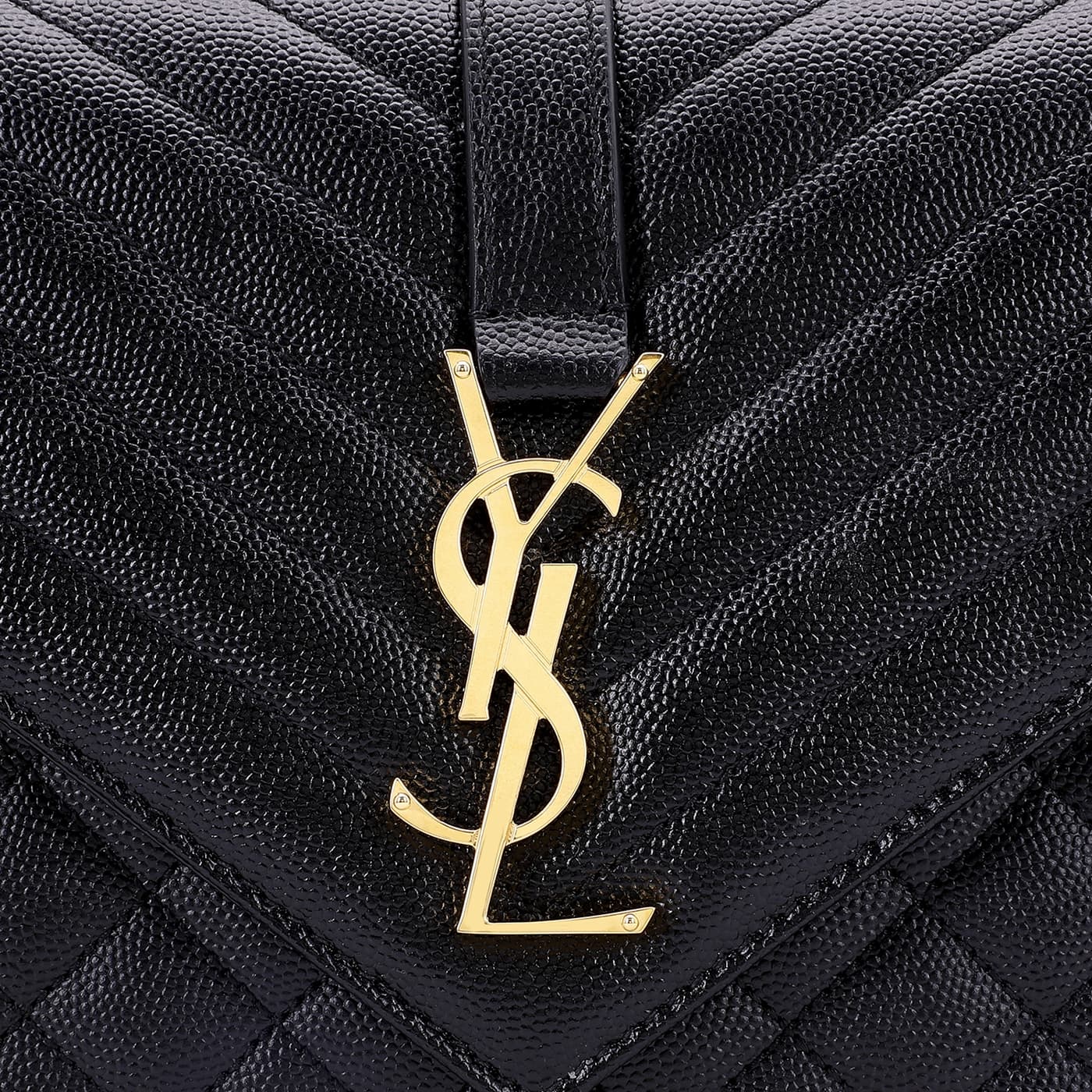 Сумка через плечо Saint Laurent Envelope Bag Black - изображение 5