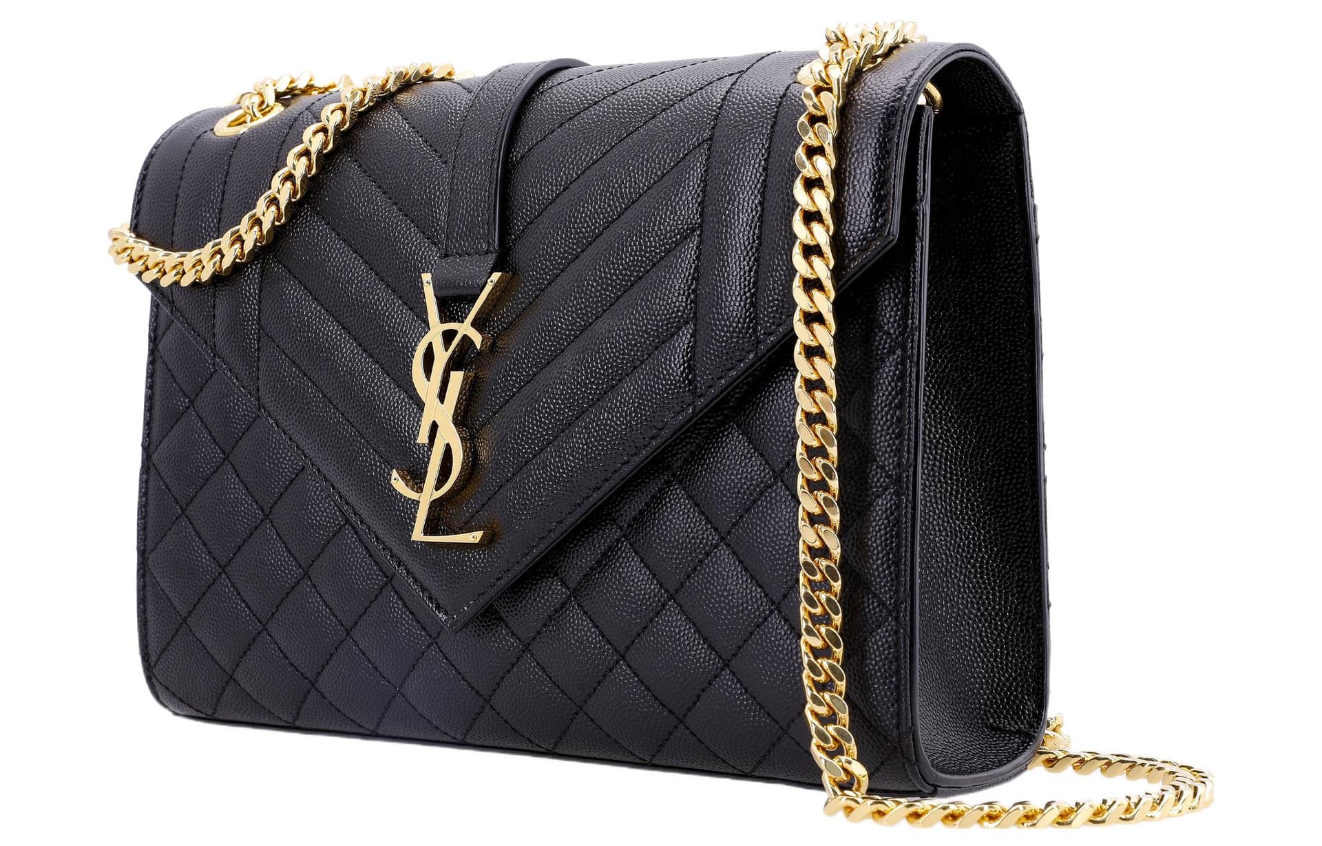 Сумка через плечо Saint Laurent Envelope Bag Black - изображение 2