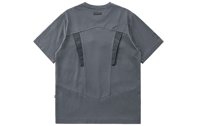 Футболка VIP Urban Techwear Collection Мужская рубашка T цвет угольно-серый - изображение 2