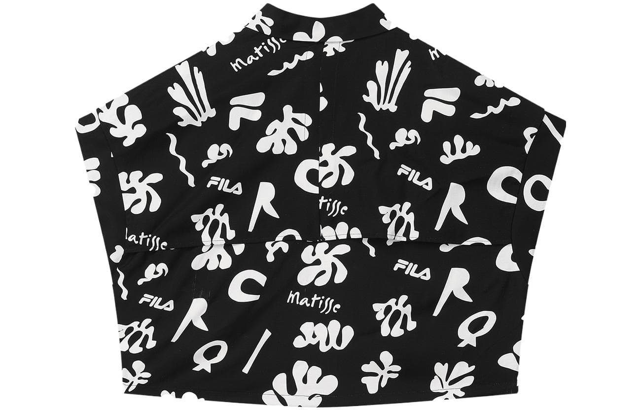 Блузка FILA X THE MET Рубашка Женская с принтом по всей поверхности - изображение 2