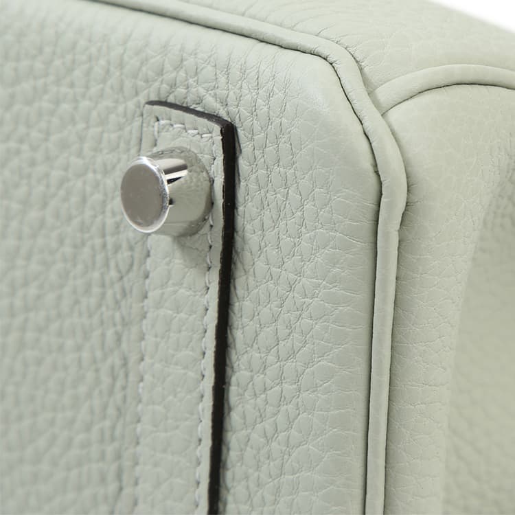 Сумка HERMES Birkin 25 Togo 0W Gris Neve - изображение 12