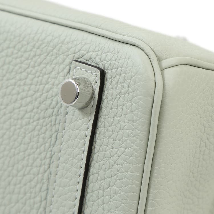 Сумка HERMES Birkin 25 Togo 0W Gris Neve - изображение 14