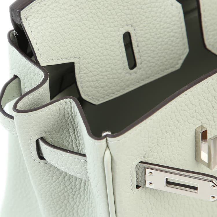 Сумка HERMES Birkin 25 Togo 0W Gris Neve - изображение 8