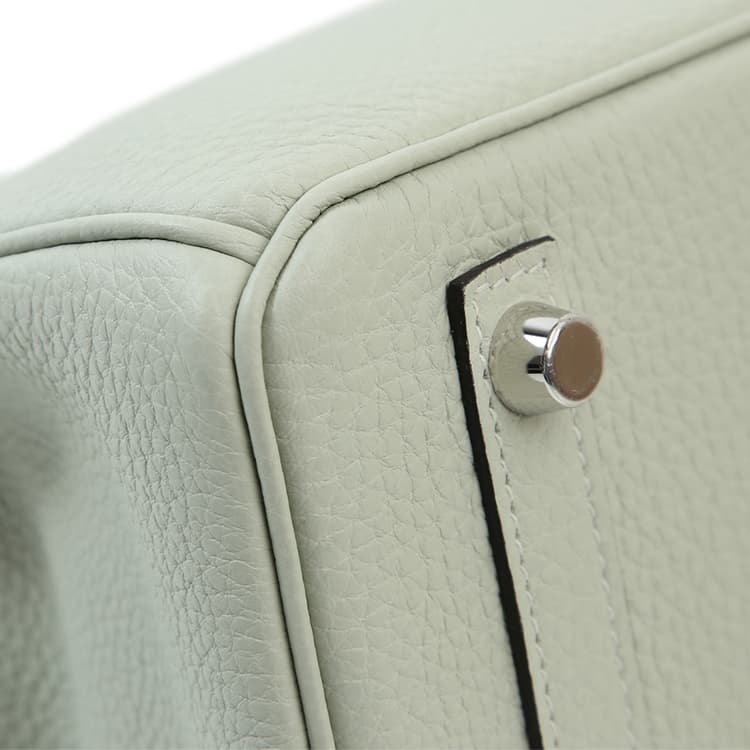 Сумка HERMES Birkin 25 Togo 0W Gris Neve - изображение 13