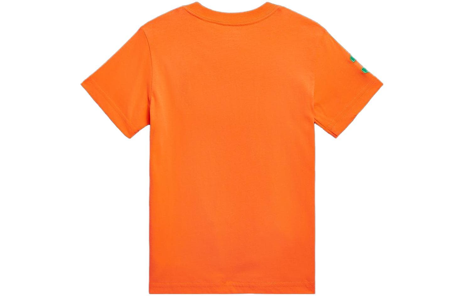 Футболка Polo Ralph Lauren T-рубашка оранжевая детская - изображение 2