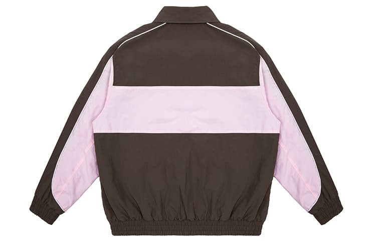 Куртка EMPTY REFERENCE Retro Patchwork Jacket Pink Brown - изображение 2