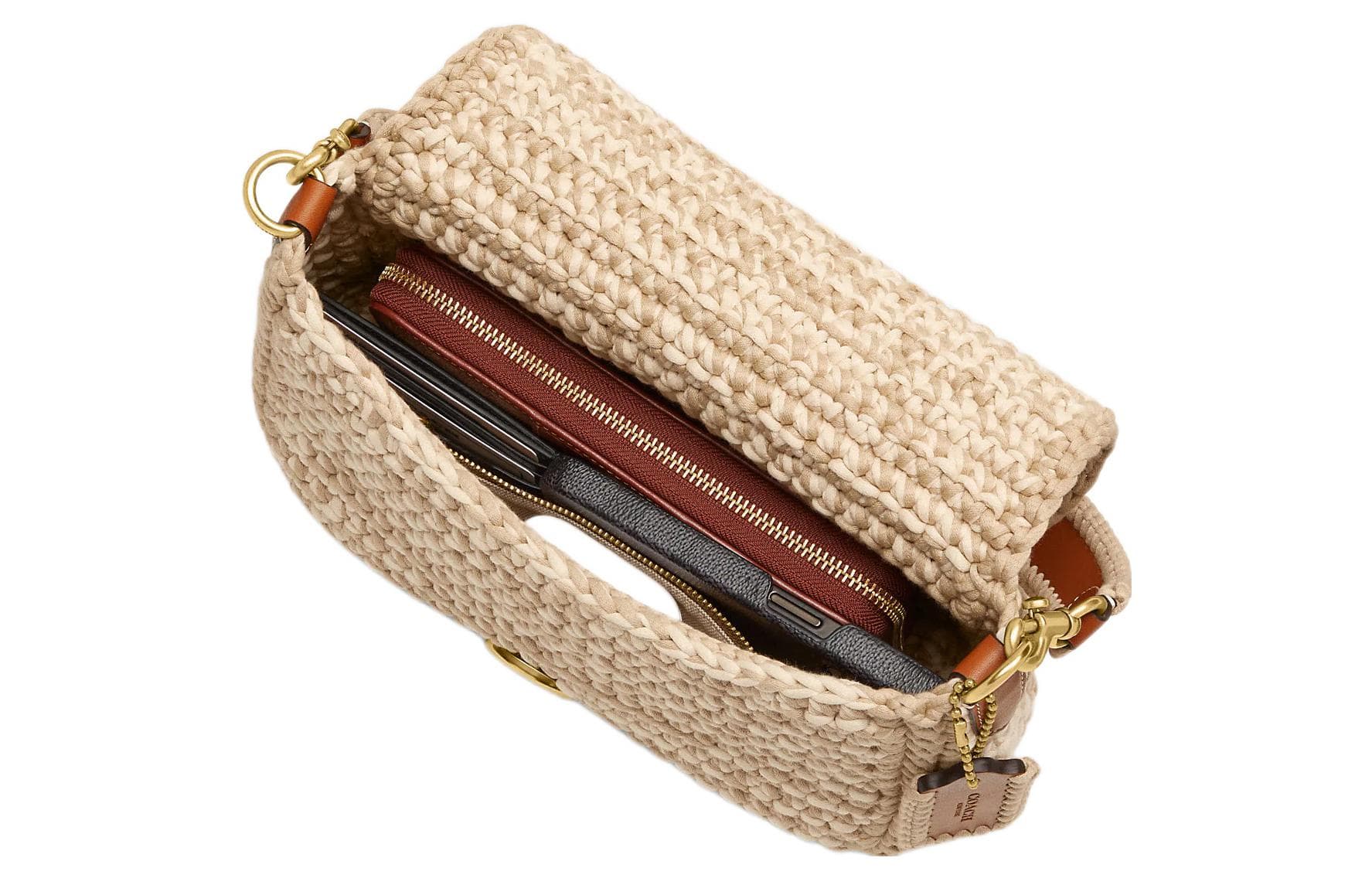Мини-сумка COACH Tabby 27 Logo - изображение 4