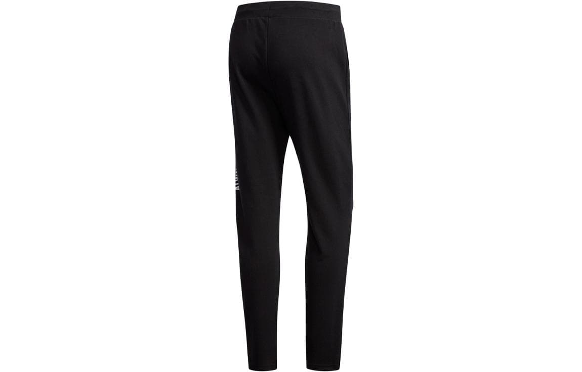 Штаны ADIDAS NEO Черные Мужские Вязаные Спортивные Штаны - изображение 2