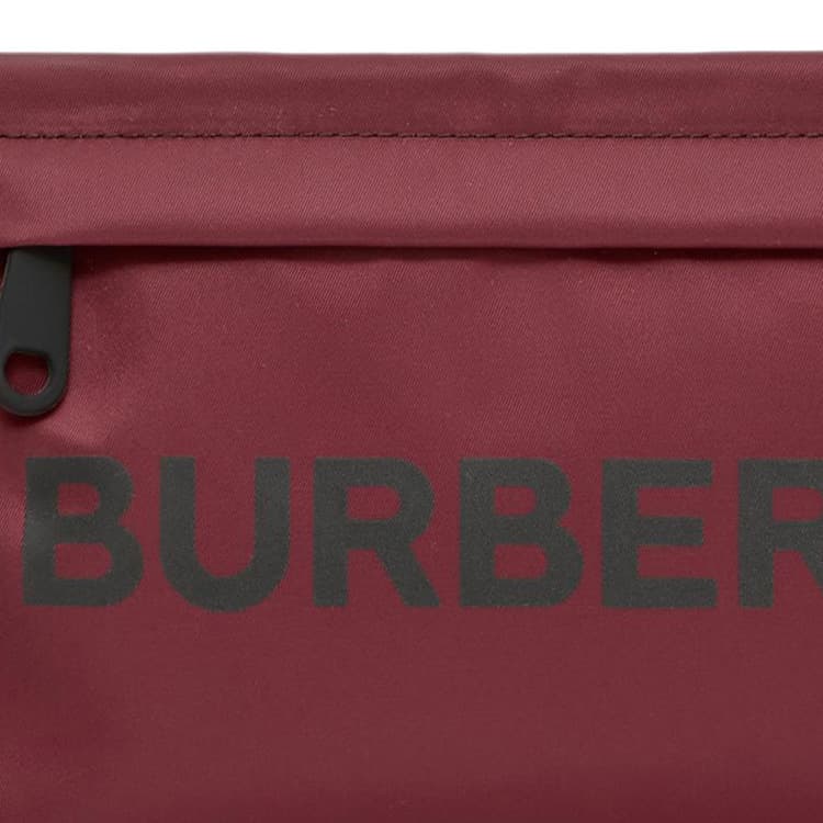 Сумка Burberry Нейлон Клатч Женские Бургундский - изображение 6