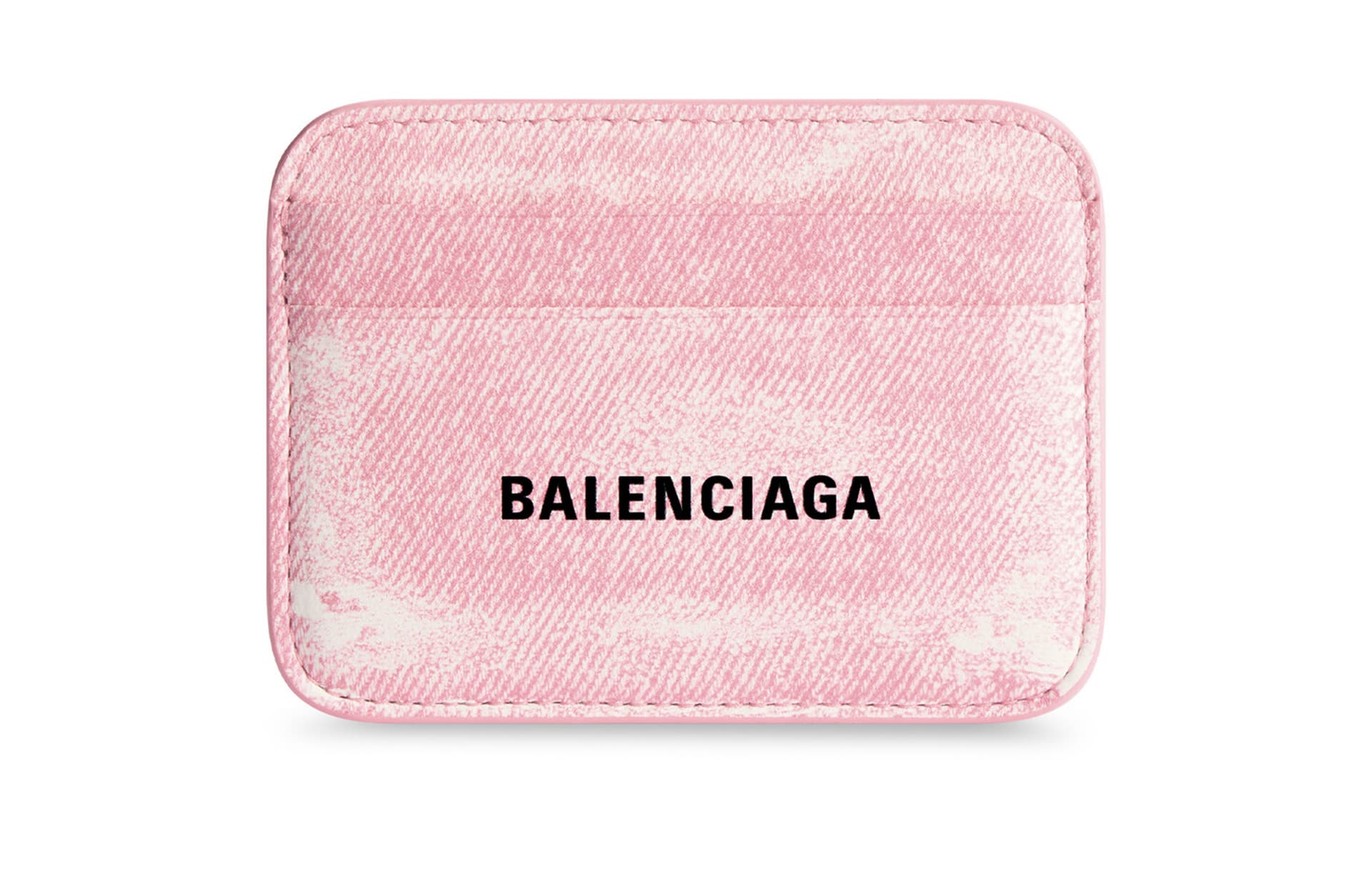 Картхолдер Balenciaga Cash Наппа Овчина Картхолдер Женский Розовый - изображение 1