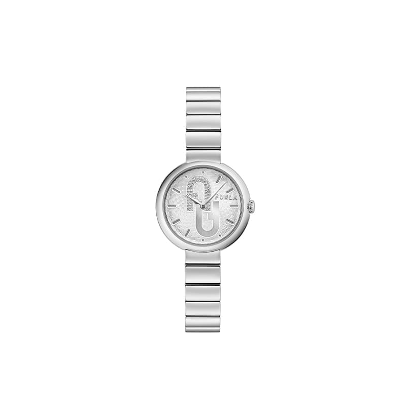 Механические часы Furla Heritage Циферблат часов с кварцевым механизмом ремешок из нержавеющей стали 32 мм серебристый циферблат - изображение 2