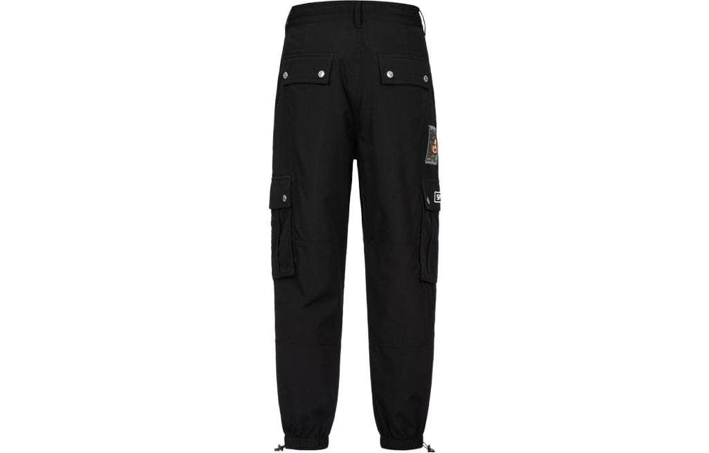 Штаны EVISU Черные Мужские Карго Брюки - изображение 2