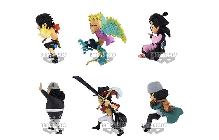 BANPRESTO Ван-Пис WCF Baijing3 Капсульные игрушки Набор волшебных цветов из 6 штук - изображение 3