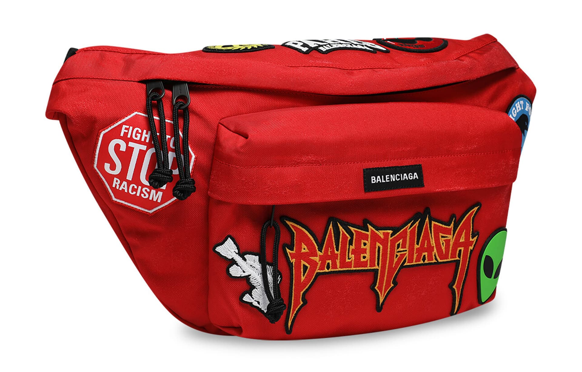Поясная сумка Balenciaga Explorer Red - изображение 2