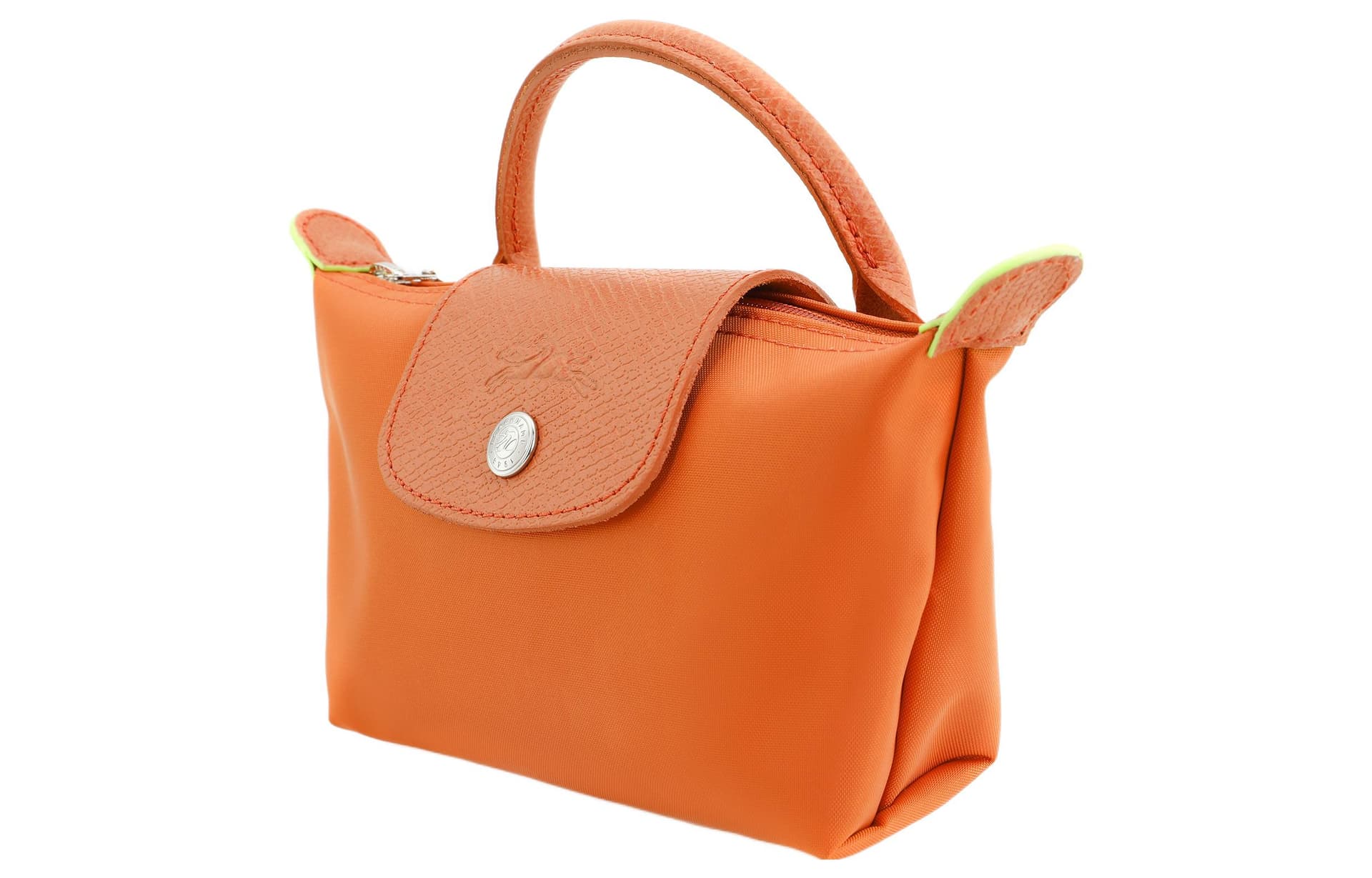 Сумка LONGCHAMP Le Pliage Green 17 Orange - изображение 2