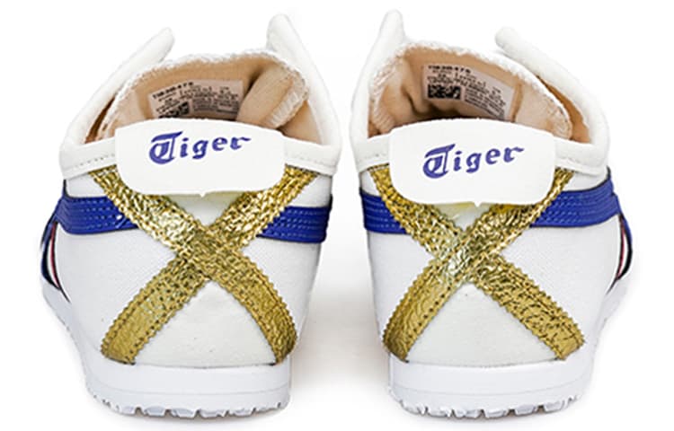 Кроссовки Onitsuka Tiger Mexico 66 Slip-On White Gold - изображение 4