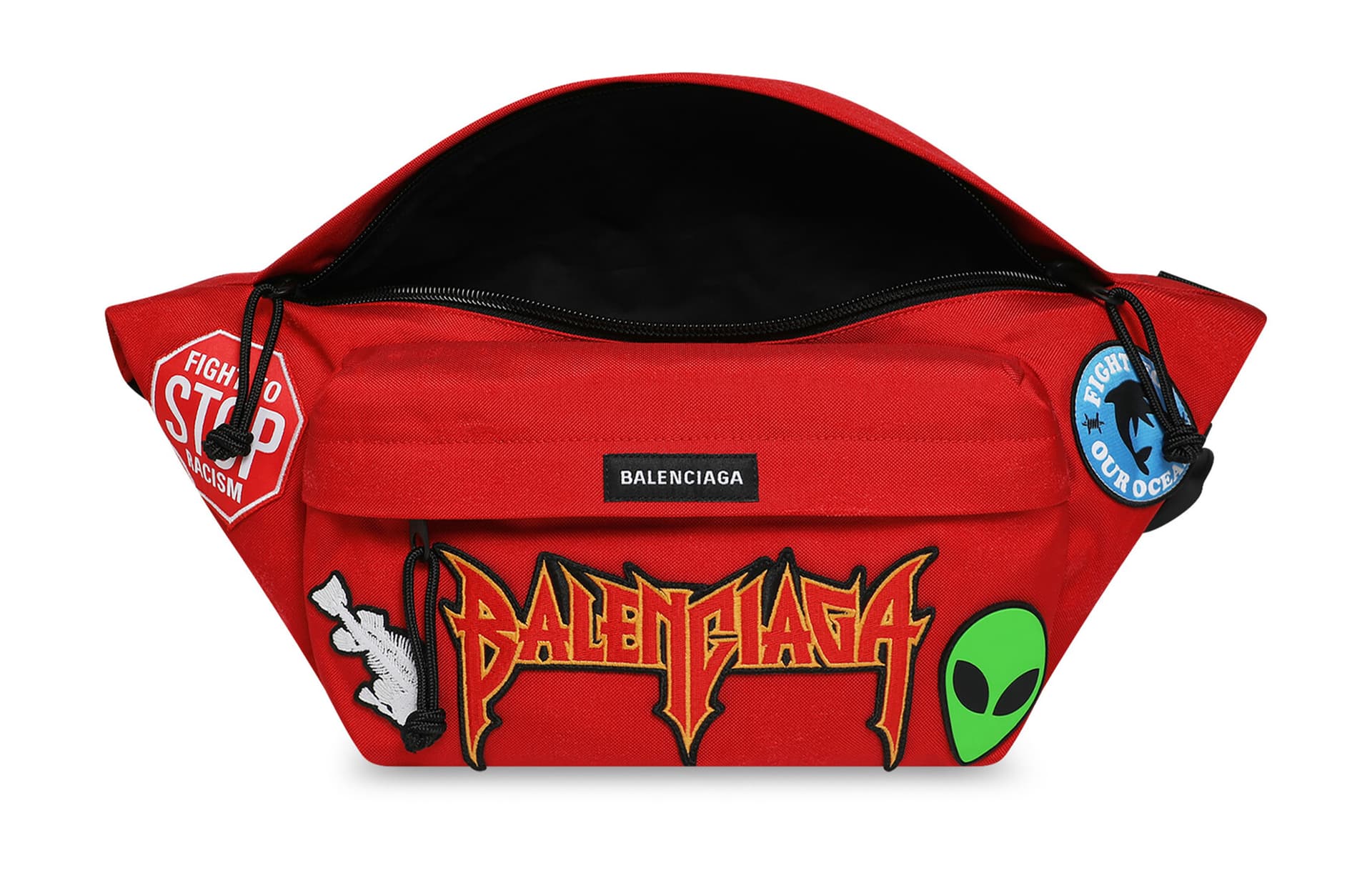Поясная сумка Balenciaga Explorer Red - изображение 5