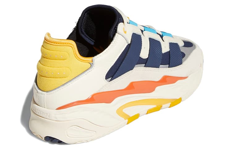 Кроссовки adidas Niteball Blue White Yellow - изображение 4