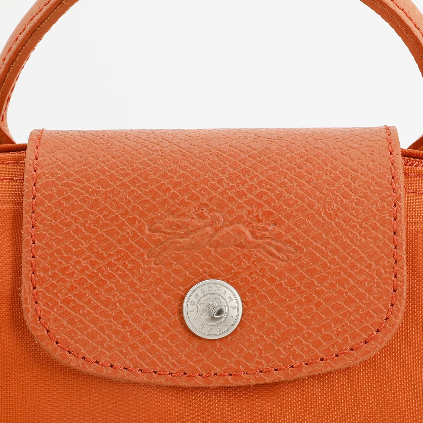 Сумка LONGCHAMP Le Pliage Green 17 Orange - изображение 5