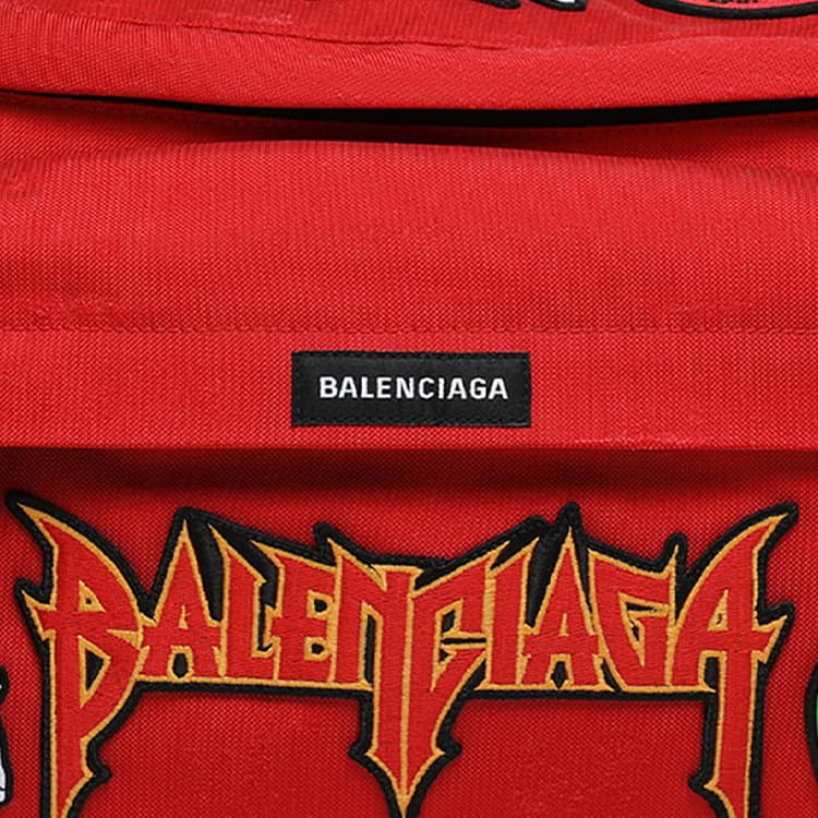 Поясная сумка Balenciaga Explorer Red - изображение 6