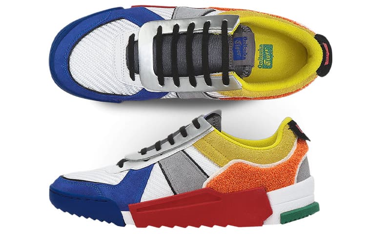 Кроссовки Onitsuka Tiger D-Trainer Slip-On Rainbow - изображение 5