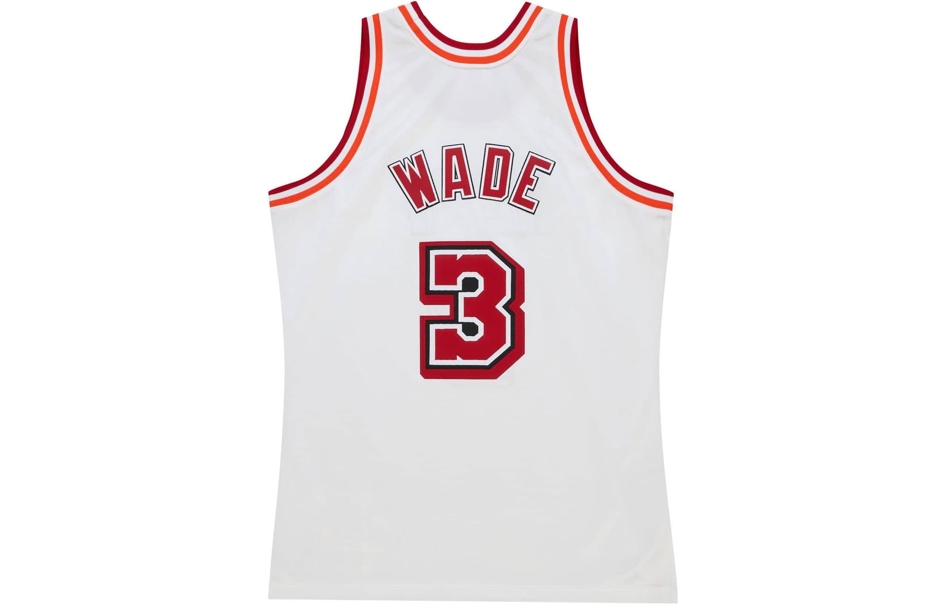 Баскетбольная майка Mitchell & Ness Dwyane Wade Miami Heat Jersey - изображение 2