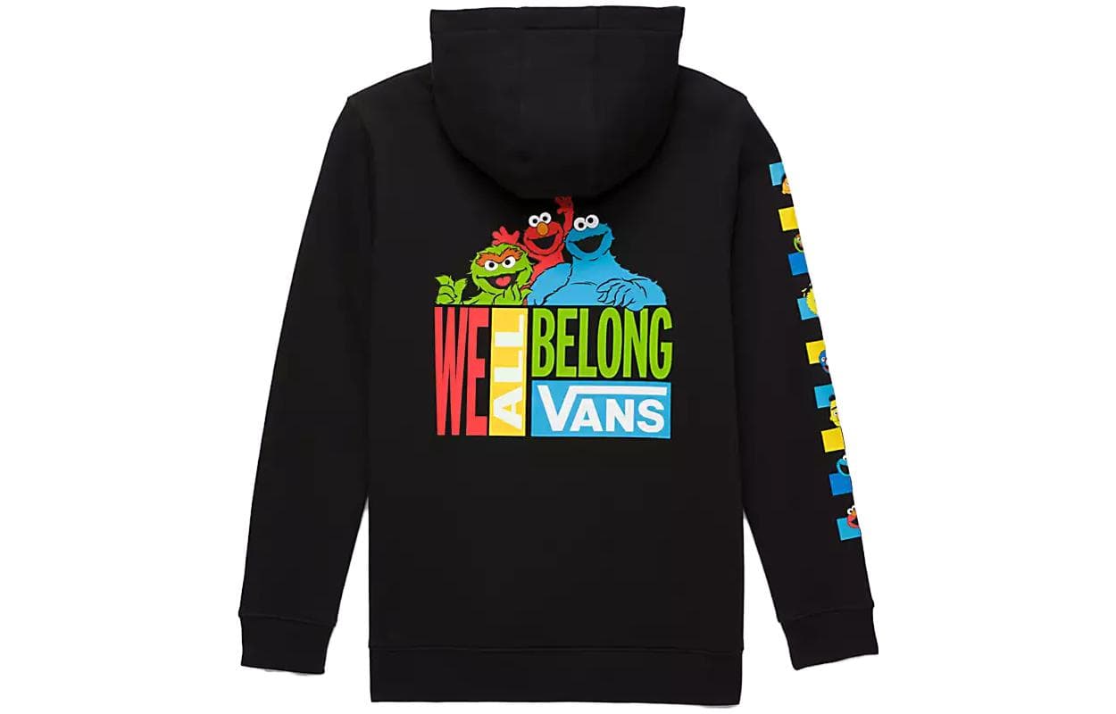 Кофта Vans X Sesame Street Черный Kids Свитшоты - изображение 2