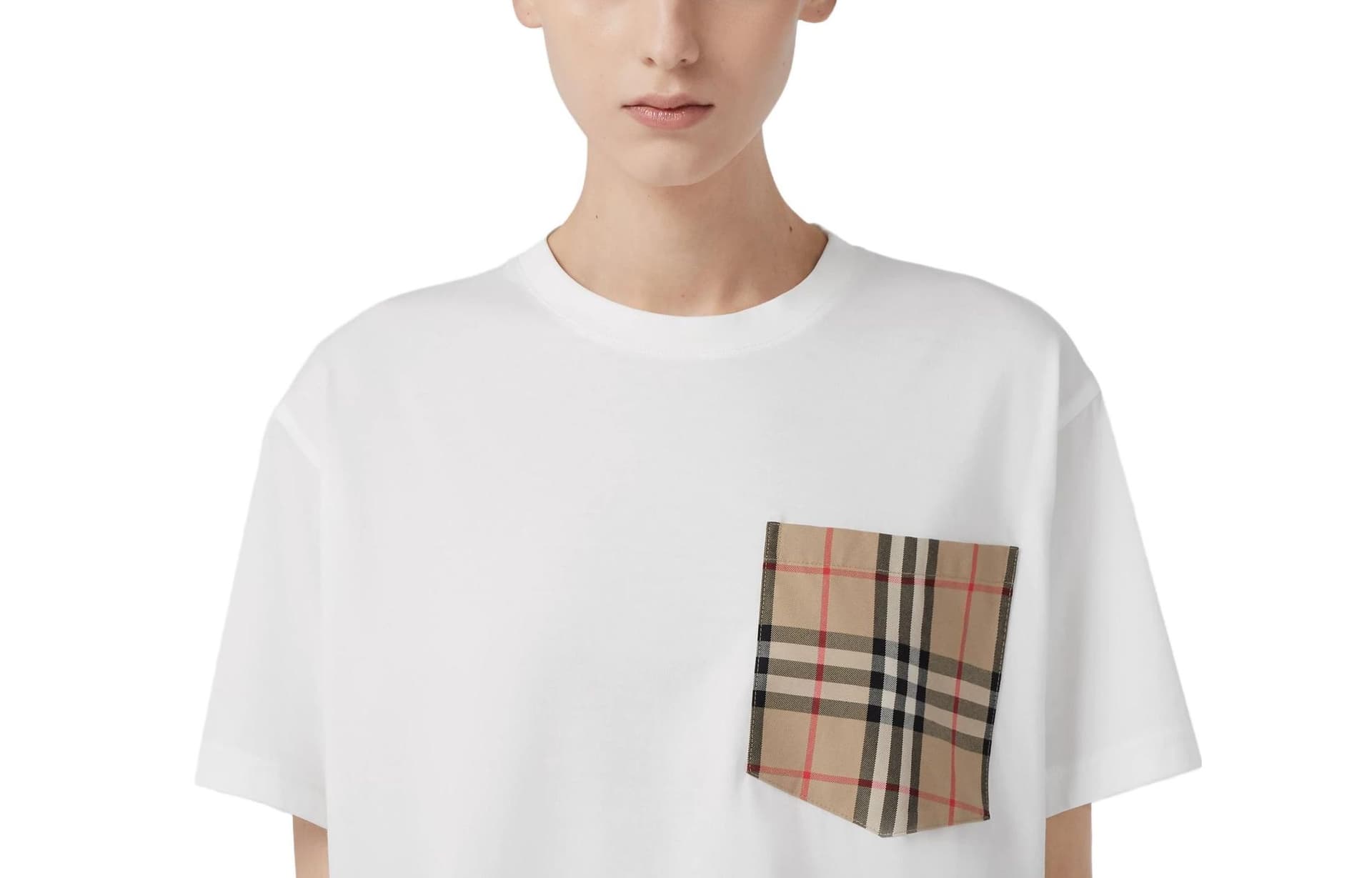 Футболка Burberry T-Shirt White - изображение 5