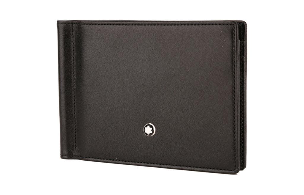 Кошелек MONTBLANC Meisterstuck Кошелек из коровьей кожи Мужской Черный - изображение 3