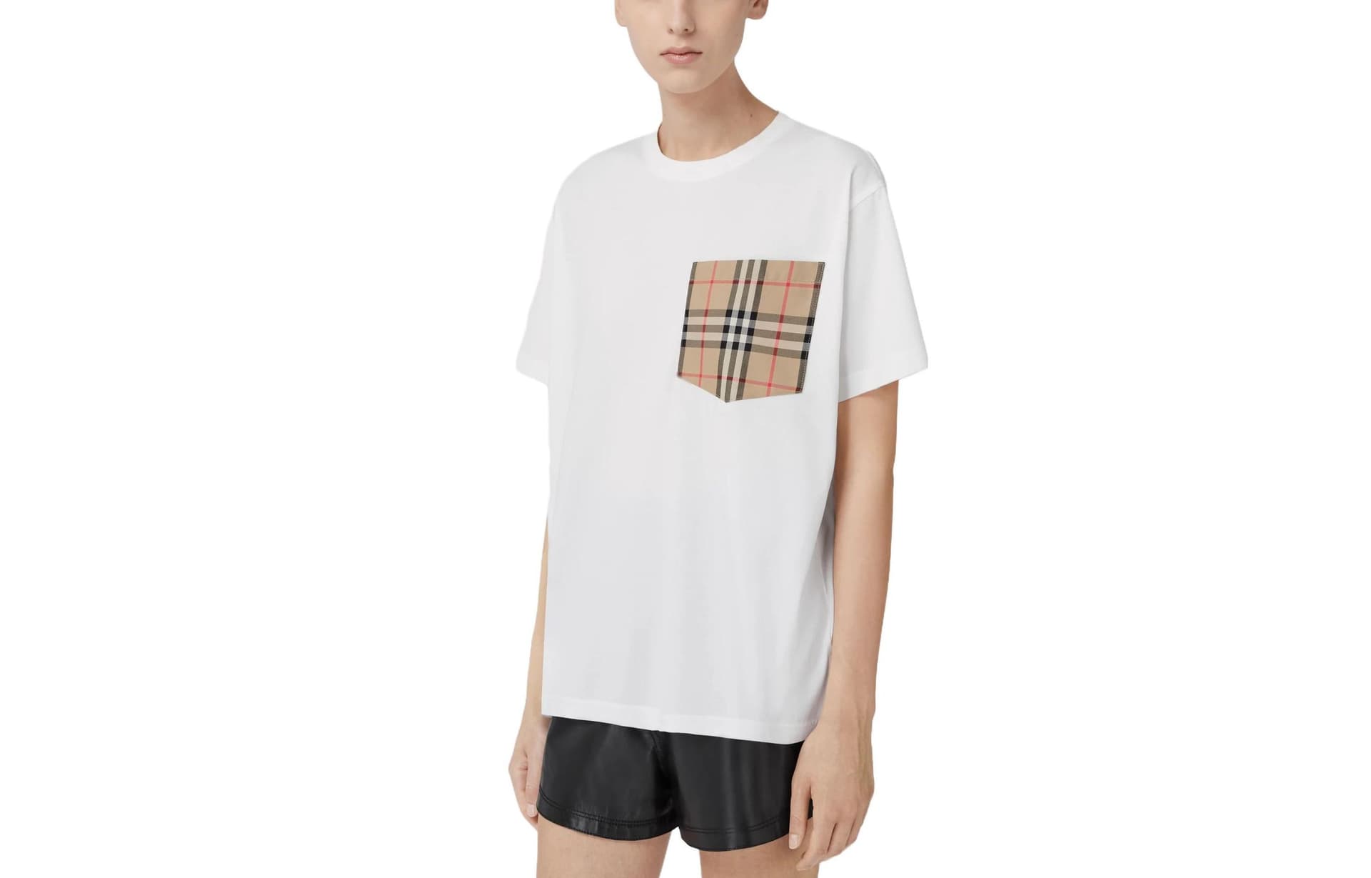 Футболка Burberry T-Shirt White - изображение 3