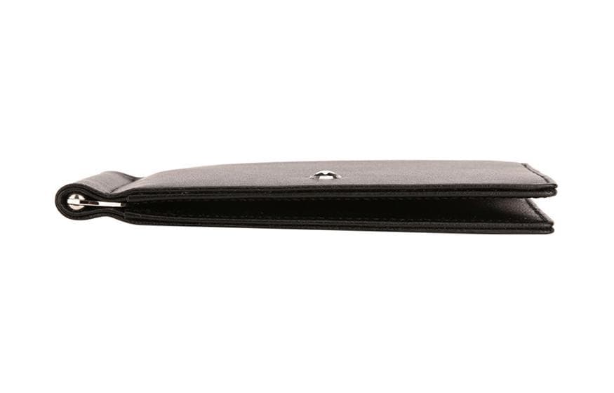 Кошелек MONTBLANC Meisterstuck Кошелек из коровьей кожи Мужской Черный - изображение 7