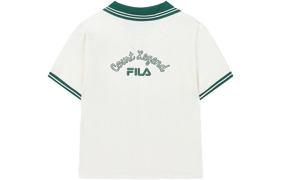 FILA Поло Женское Облачный Белый - изображение 2