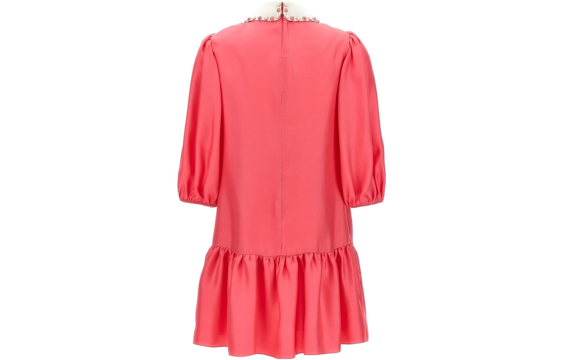 Платье RED VALENTINO Короткий Sleeved Платье Женские Розовый - изображение 2
