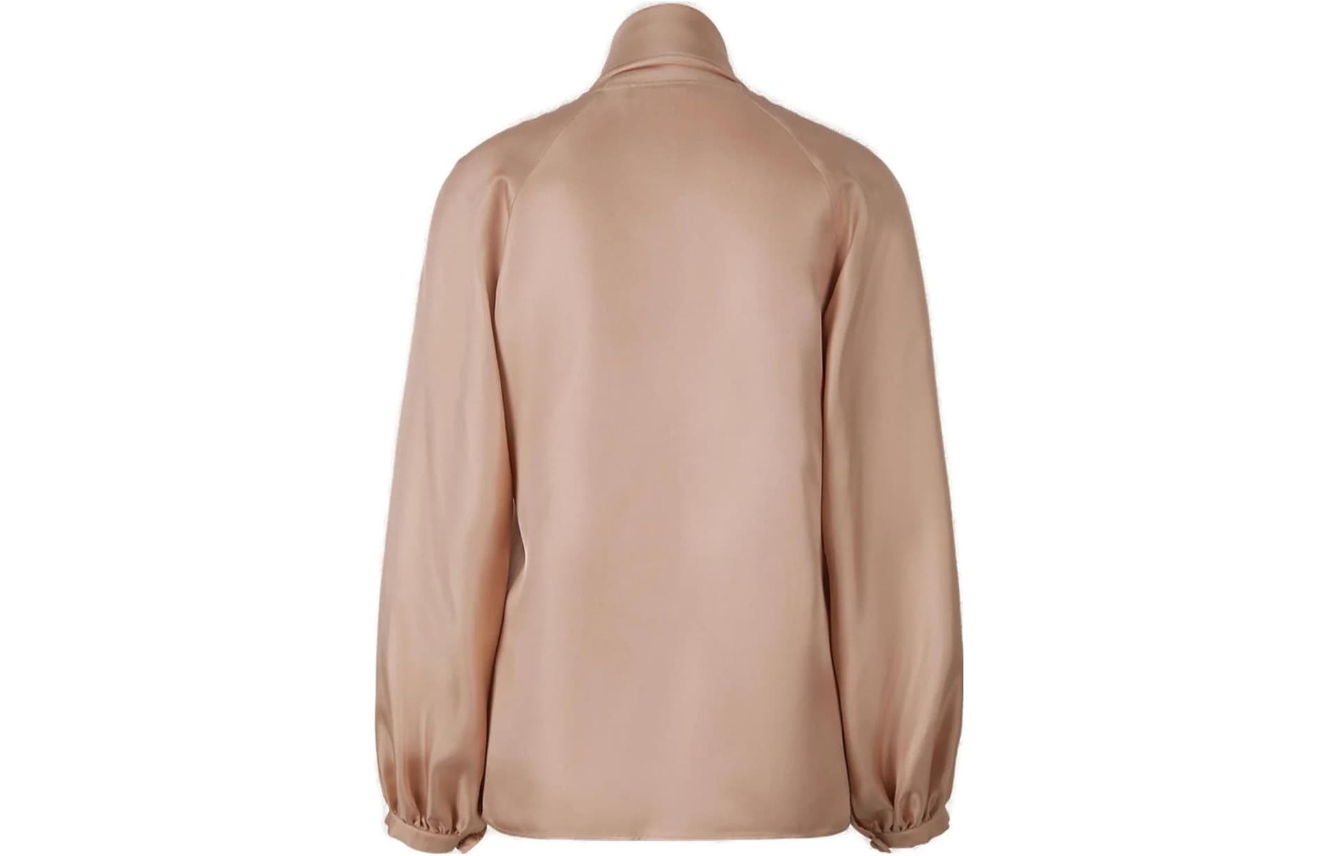 Блузка MaxMara Рубашка Женская Телесно-розовая - изображение 2