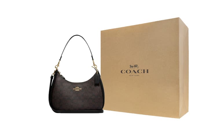 Мини-сумка COACH Hobo 29 Black - изображение 4