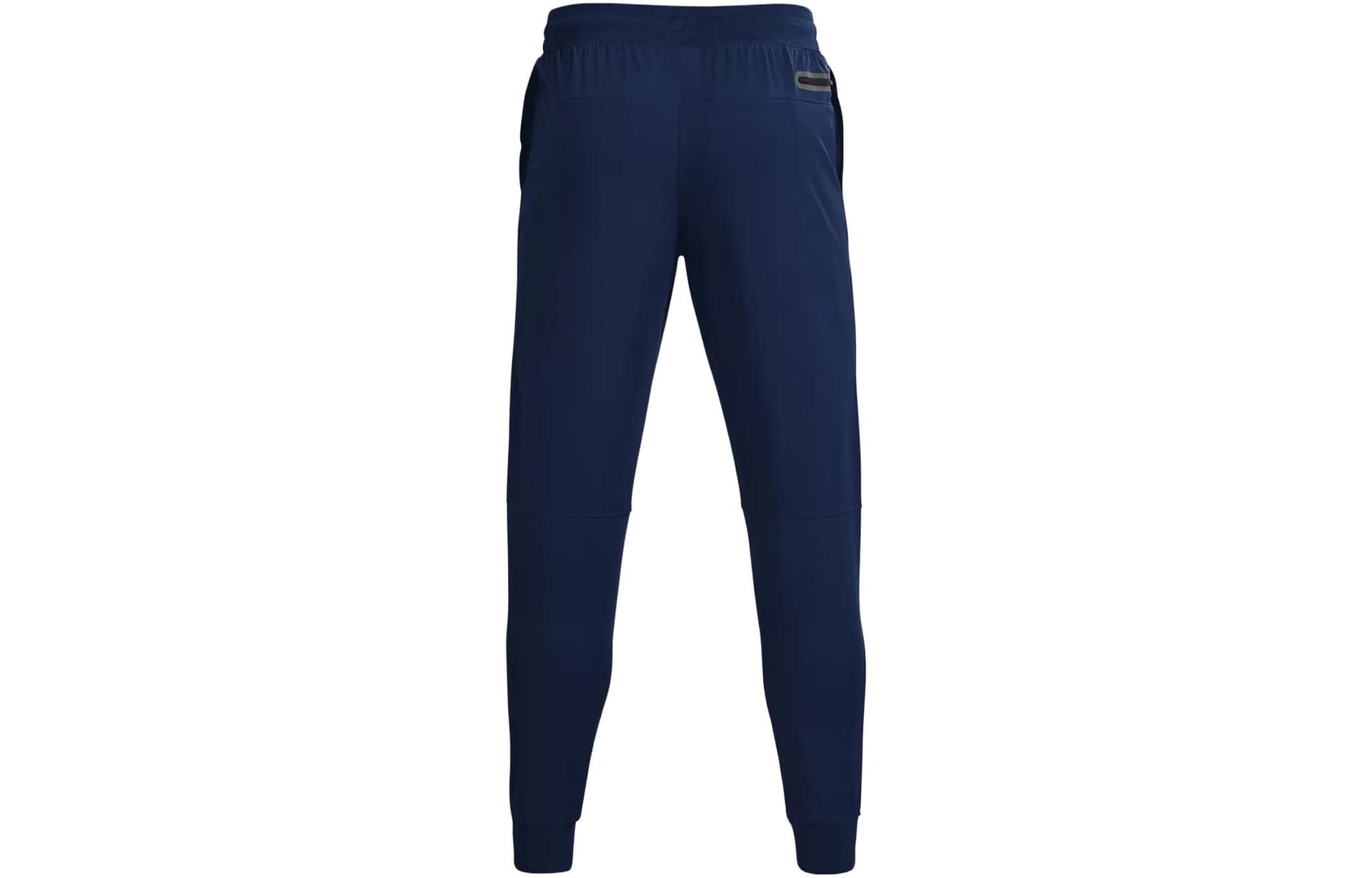 Штаны Under Armour Sportstyle Темно-синие мужские вязаные тренировочные штаны - изображение 2