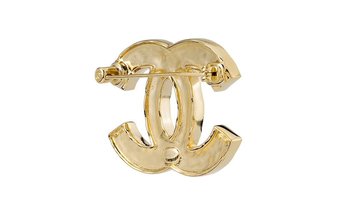 Брошь CHANEL 23S Classic Double C Brooch - изображение 3