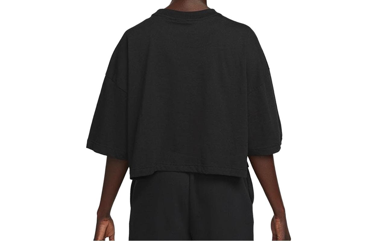 NIKE Черные Женские Короткие Топы - изображение 2