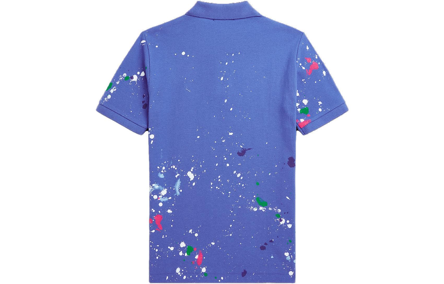 Футболка Polo Ralph Lauren T-рубашка синяя детская - изображение 2