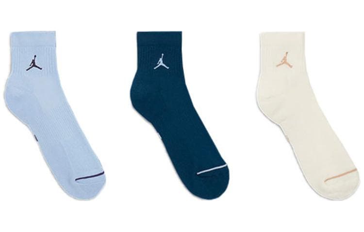 Джордан 3 Pack (Multicolor) Unisex Ankle Socks - изображение 2