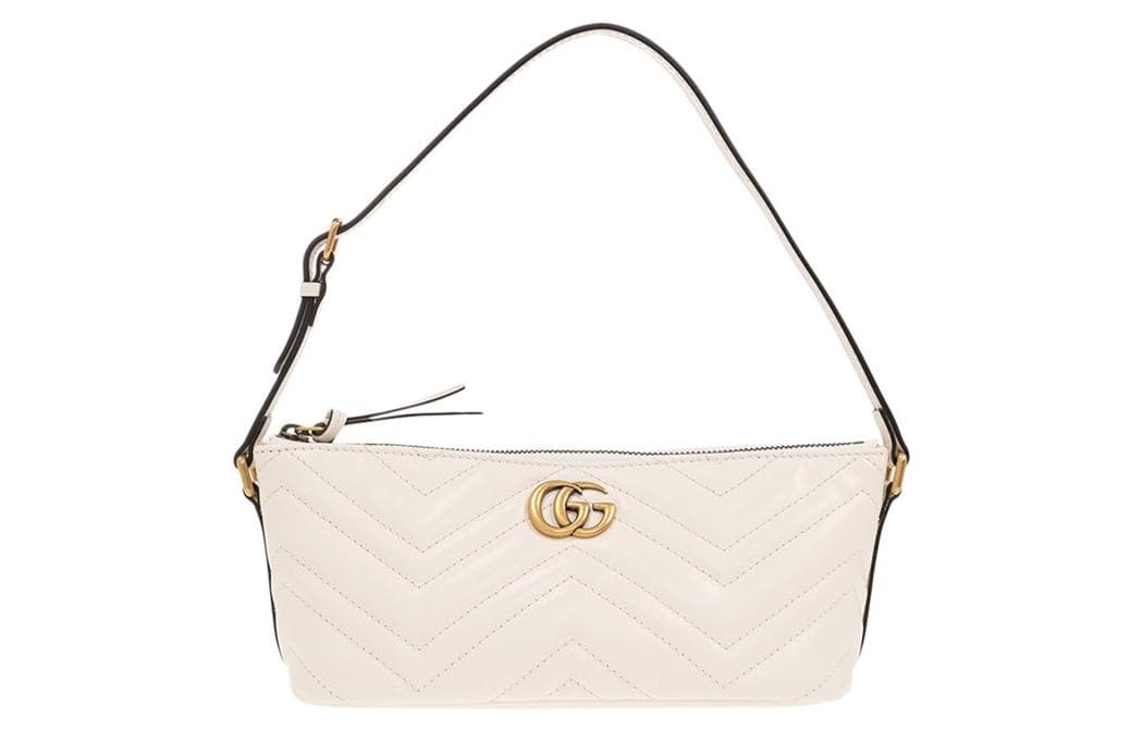 Мини-сумка Gucci GG Marmont White - изображение 1