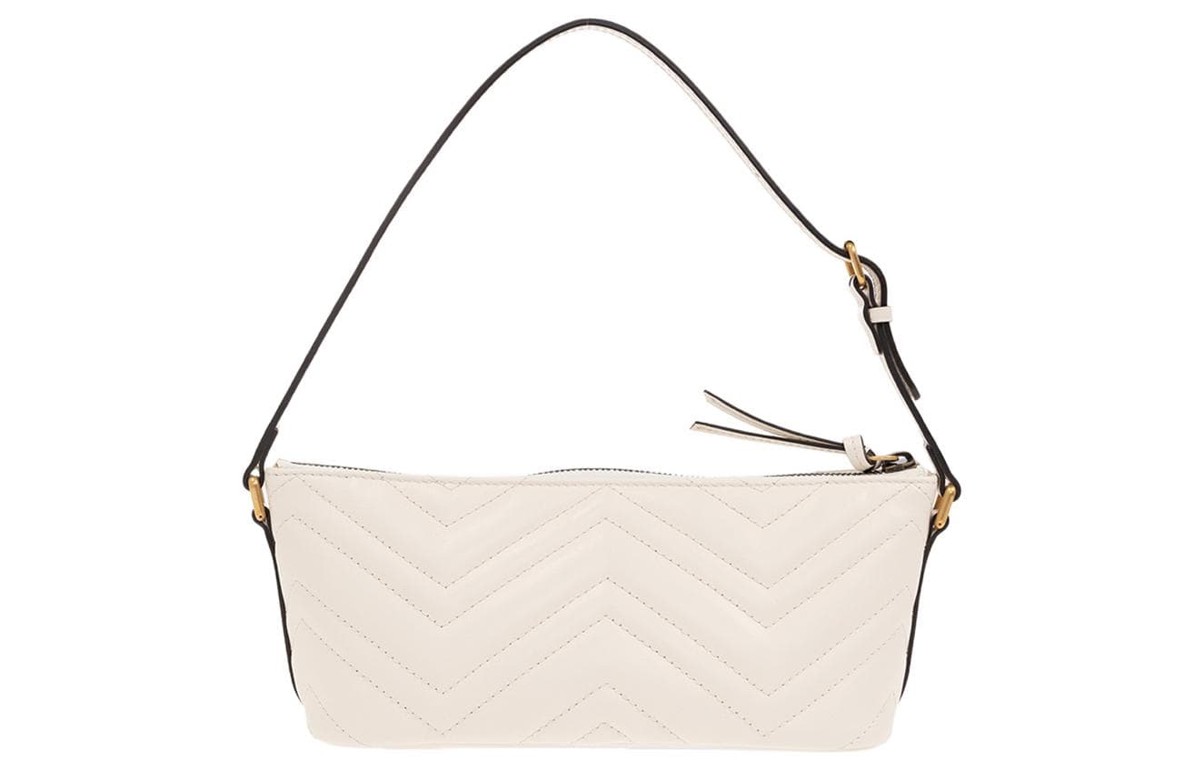 Мини-сумка Gucci GG Marmont White - изображение 5
