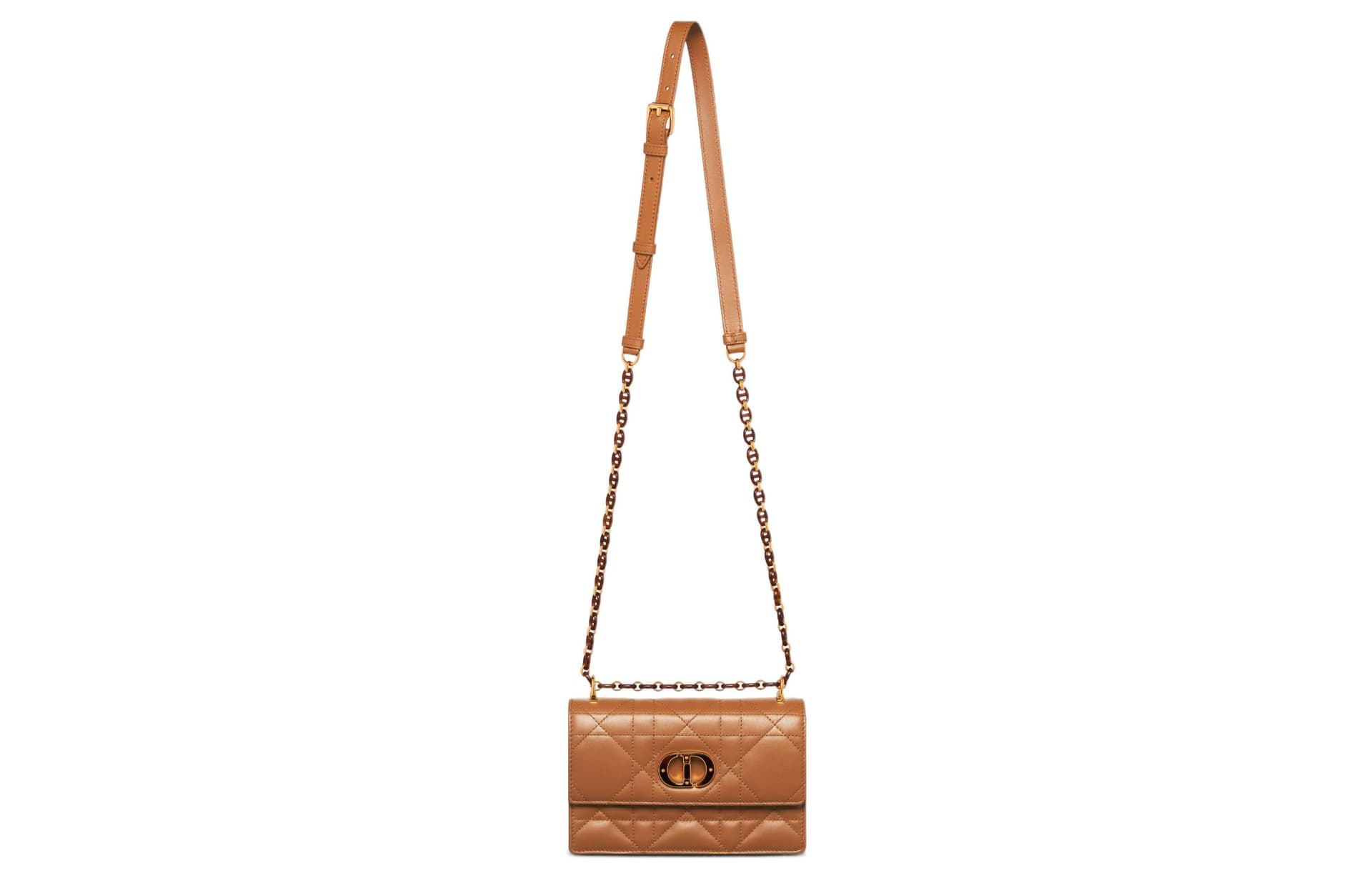Сумка через плечо Dior Caro Brown - изображение 5