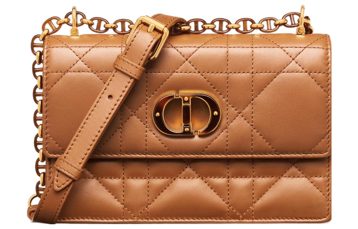Сумка через плечо Dior Caro Brown - изображение 1