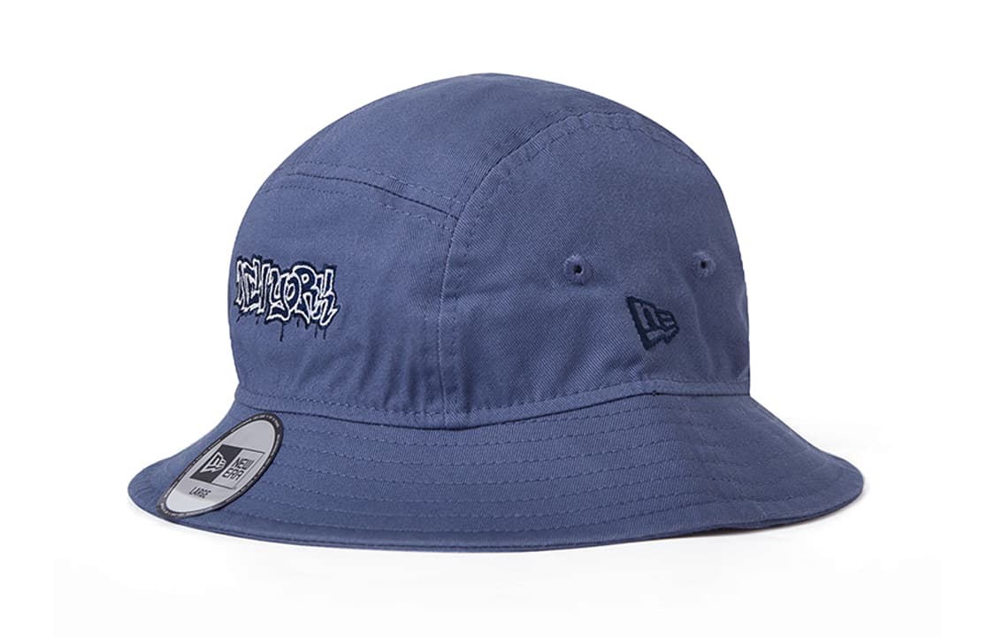 Панама New Era Cotton Bucket Hats Синий Унисекс - изображение 1