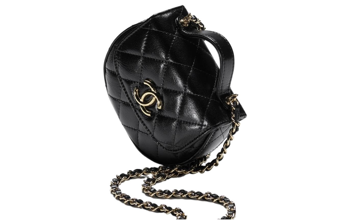 Сумка CHANEL 23A Handle Chain Bag Black - изображение 2